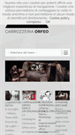Mobile Screenshot of carrozzeriaorfeo.it