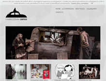 Tablet Screenshot of carrozzeriaorfeo.it